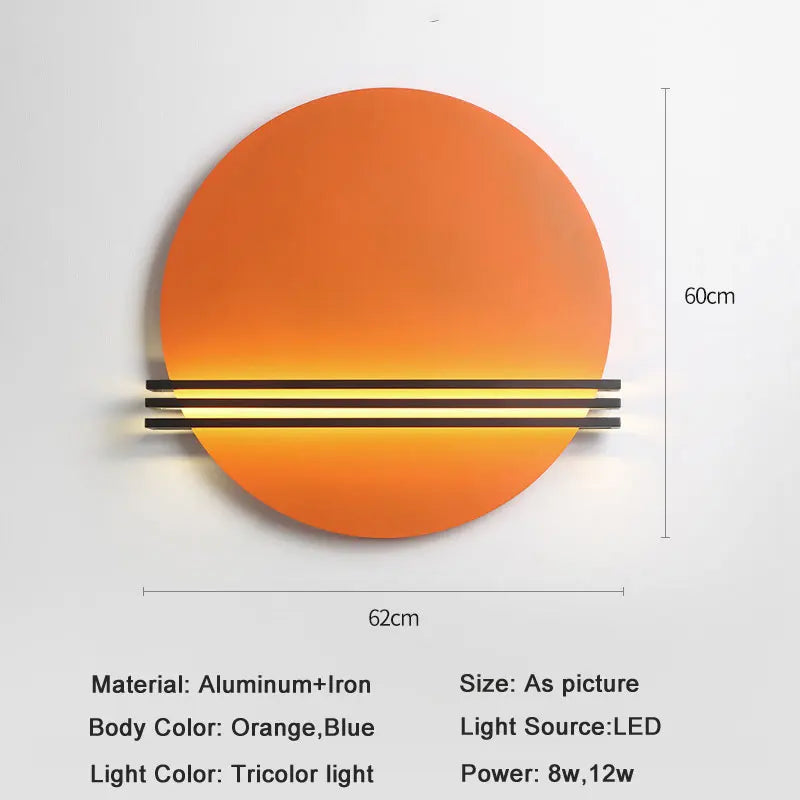 Decorbites™ Rundwandlampe: Nordischer Designer-LED-Licht für Schlafzimmer und Wohnzimmer