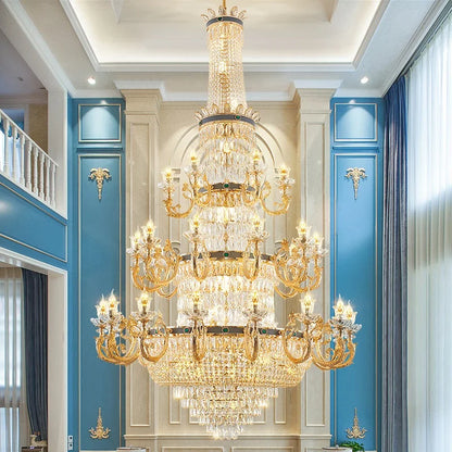 Decorbites™ Kristall-Esszimmer-Lüster – Elegante Zinklegierung Kerzenlampe