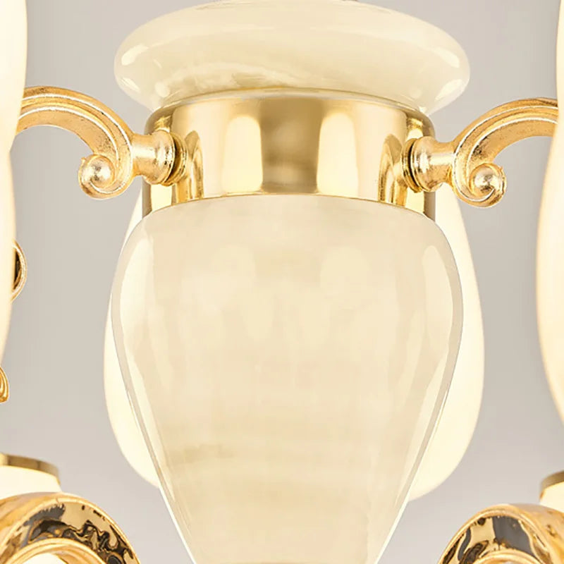 Crystal Jade Pendant Lamp