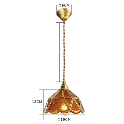 Decorbites™ Glas-LED-Hängeleuchte: Moderne Kupfer-Nordische Innenbeleuchtung für Zuhause, Café, Schlafzimmer & Wohnzimmer