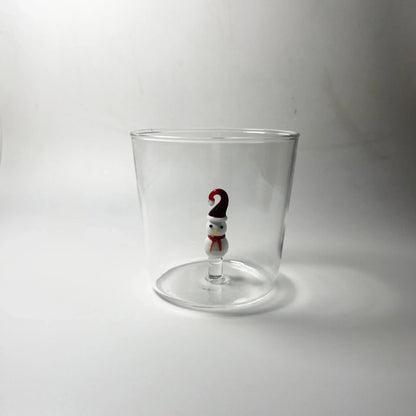 DecorBites™ 300ml 3D Christmas Tree Wine Glass Cup - Elegant Holiday Gift Drinking Glass