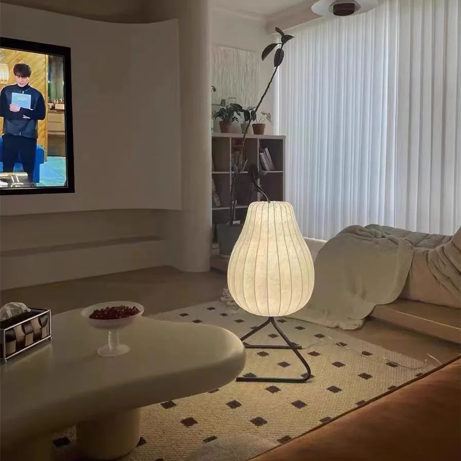 Pear-Shaped LED Floor Lamp