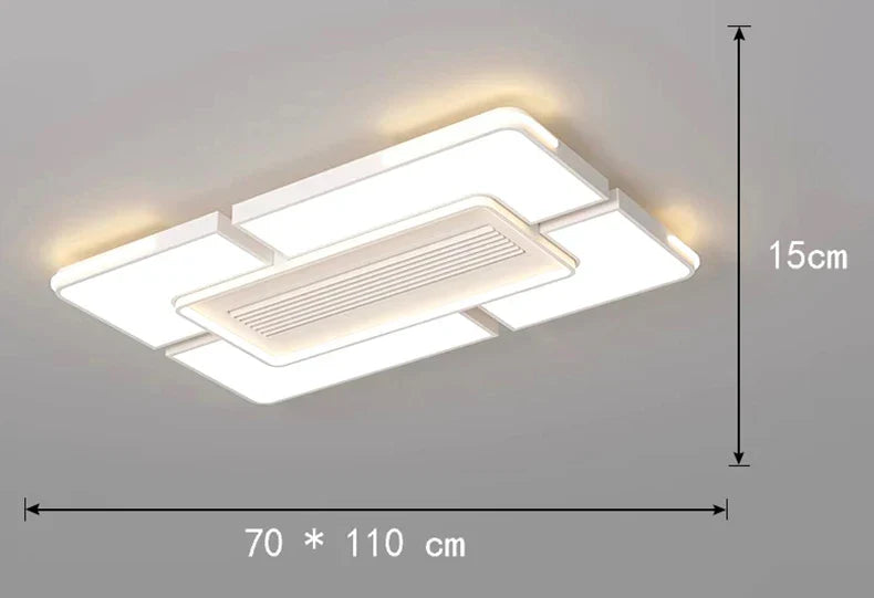 Decorbites™ Kinderzimmer-Blattloser Deckenventilator mit Fernbedienung und Licht