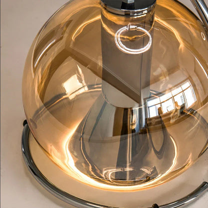 Decorbites™ Industrielles Bernsteinglas-Pendant-Licht Verstellbarer Kronleuchter für Küche Schlafzimmer Flur