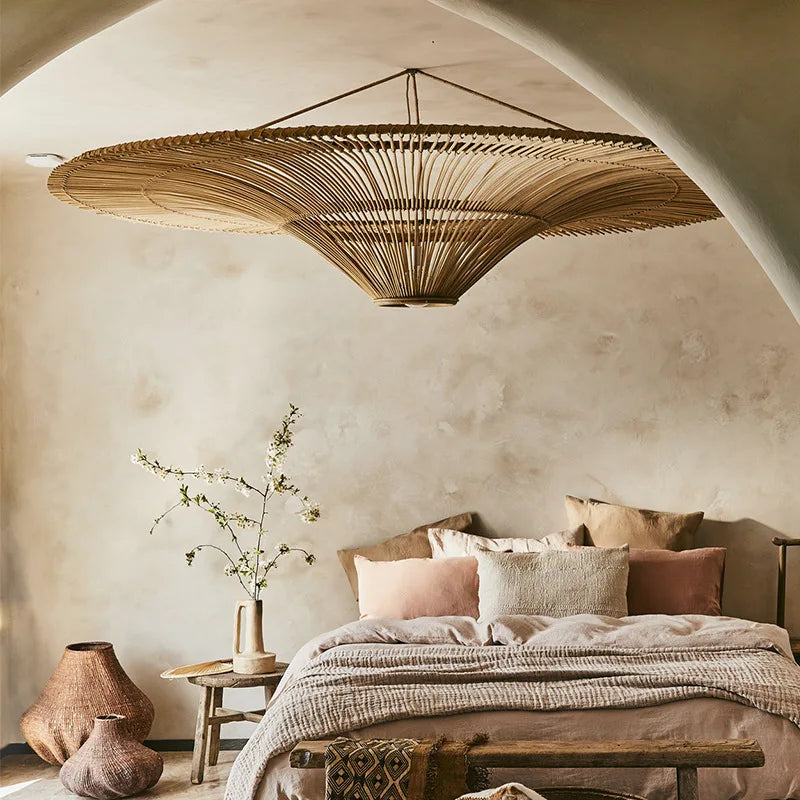 Decorbites™ Handgefertigte Rattan-Wickler-Lüster für die Dekoration von Zuhause und Geschäft