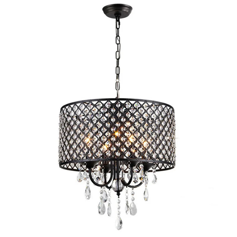 DecorBites™ Crystal Ceiling Chandelier: Elegant Ceiling Light Fixtures for Home Décor