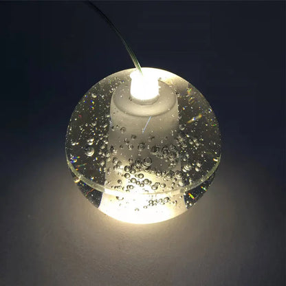 Decorbites™ Kristallkugel-Lüster: Stilvolle Meteorregen-Beleuchtung für Restaurant, Bar und Zuhause