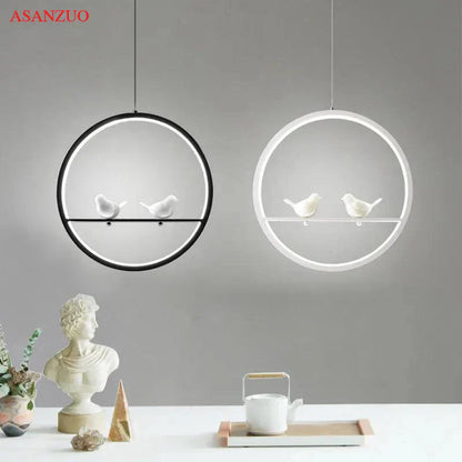 DecorBites™ Bird Chandelier Nordic LED Pendant Light for Vintage Modern Home Decor