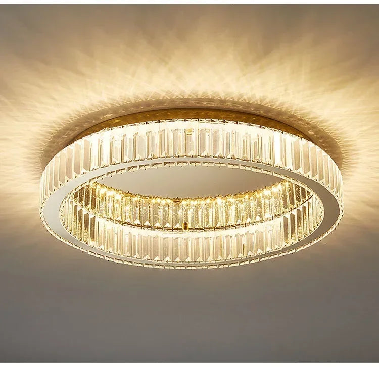 Decorbites™ Kristall-LED-Deckenleuchter – Modernes Wohnraumbeleuchtung für Wohnzimmer, Schlafzimmer