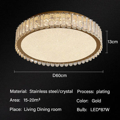 Decorbites™ Crystal-LED-Deckenleuchten: Moderne Beleuchtungseinrichtung für Zuhause im Wohnzimmer, Esszimmer, Küche, Schlafzimmer