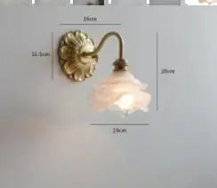 DecorBites™ LED Wall Lamp 4W Beside Home Lighting with Knob Switch
