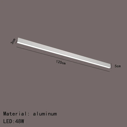 Decorbites™ LED-Deckenleuchte | Dimmbare moderne Aluminiumlampe für Wohnzimmer Esszimmer Schlafzimmer Flur