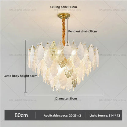 Decorbites™ Französischer Kristall-Leuchter für elegantes Wohnzimmer, Schlafzimmer oder Restaurant