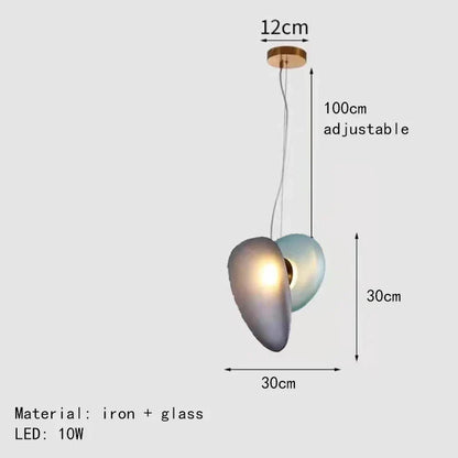 DecorBites™ Glass Indoor Pendant Lights for Dining Room Kitchen Bar Shop
