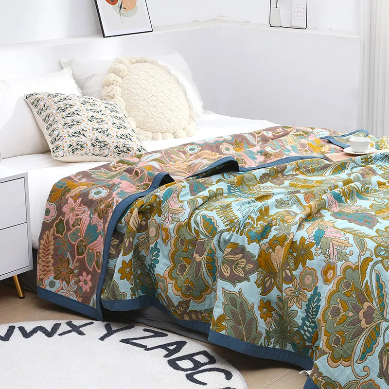 Cotton Gauze Summer Blanket
