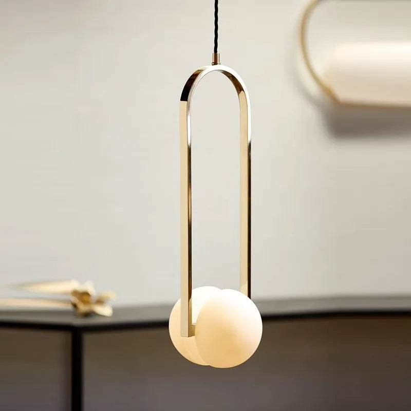 Decorbites™ Goldene Kronleuchter LED Hängeleuchten Eisen Glas Dekorative Beleuchtung