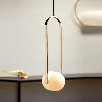 Decorbites™ Goldene Kronleuchter LED Hängeleuchten Eisen Glas Dekorative Beleuchtung