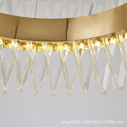 Decorbites™ Gold Metall S-förmige LED-Hängeleuchte für luxuriöse Wohn- und Essbereiche
