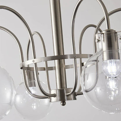 Decorbites™ Glas-LED-Kronleuchter: Retro-Bauhaus-Design für Wohnzimmer, Schlafzimmer, Küche oder Esstisch