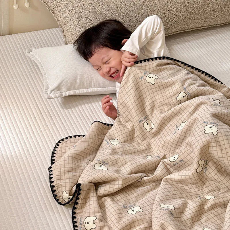 Printed Cooling Summer Blanket