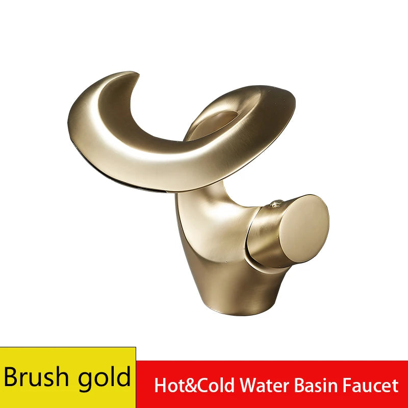 Brass Vintage Bathroom Faucet