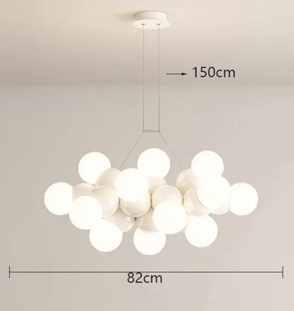 Decorbites™ Elegante Kronleuchter Deckenpendellampe für Esszimmer, Salon und Innenbeleuchtung