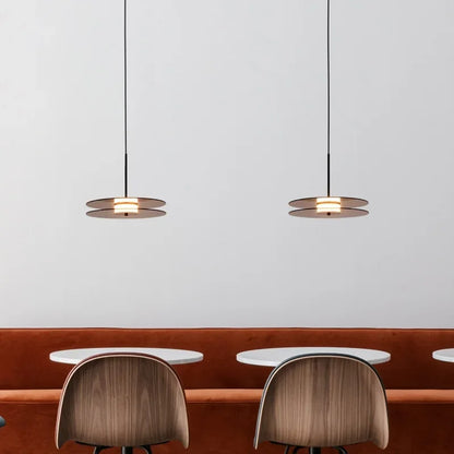 Modern Scandinavian White Glass Bedside Pendant Light