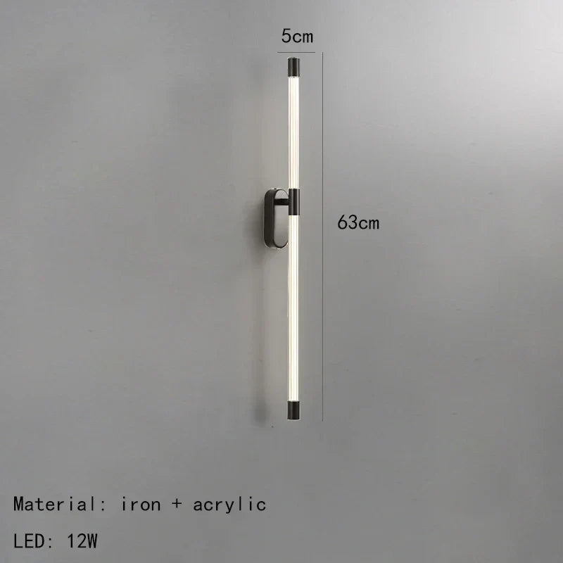 Decorbites™ Akryl-Linie LED-Wandleuchten Dimmbare Gold Schwarz Metall für Wohnzimmer Schlafzimmer
