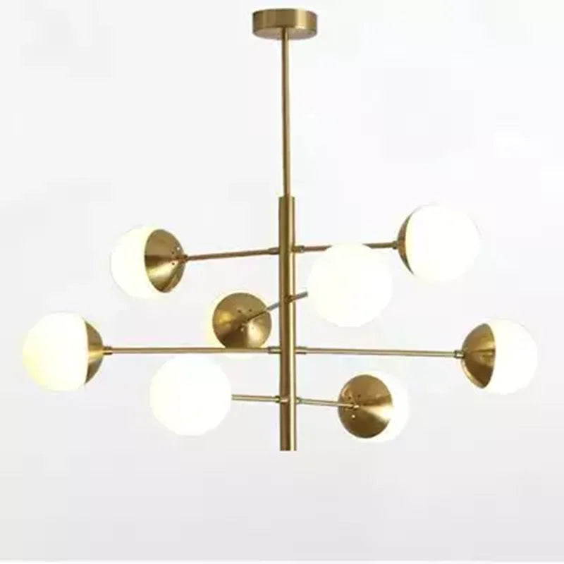 DecorBites™ Glass Bubble Chandelier for Kitchen Bar Dining Bedroom Lighting