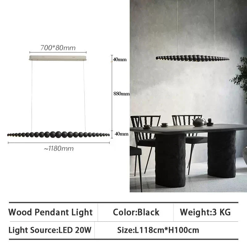 Decorbites™ LED-Linearsleuchten für Küche, Esszimmer, Wohnzimmer und Büro