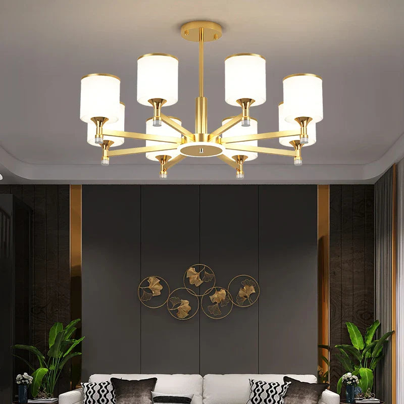 Decorbites™ Glasleuchter: Nordisch moderner LED-Hängeleuchter für Wohnzimmer und Schlafzimmer