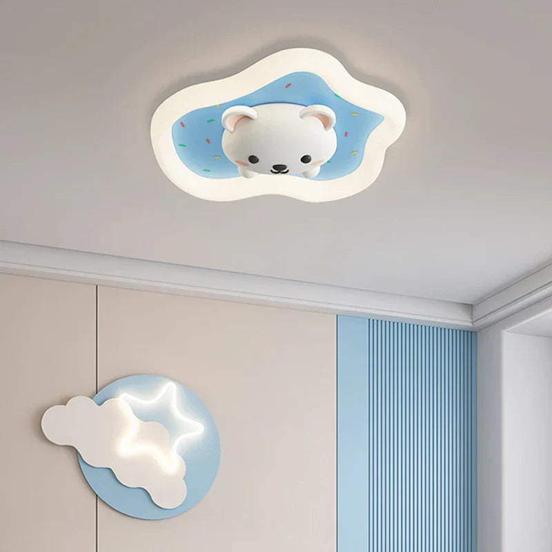 Decorbites™ Kinderzimmer-Deckenleuchte Rosa Blau Moderne Kindertischlampe für Heimdekoration
