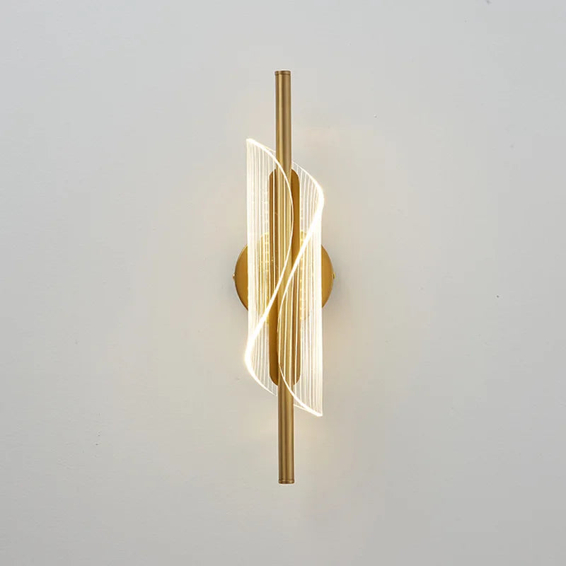 Modern Gold Black Sconce