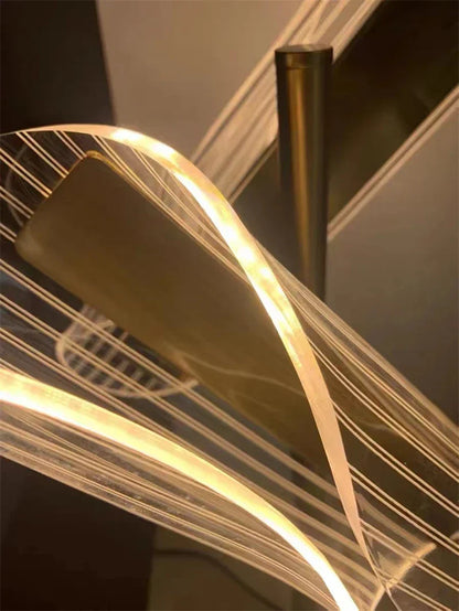 Decorbites™ LED Stehlampe Minimalistisch Wohnzimmer Schlafzimmer Stehlampe Deko Virtuelles Armatur Acryl Bodenhbeleuchtung