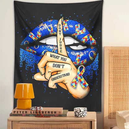Decorbites™ Abstraktes psychedelisches Wandteppich-Hippie-Boho-Kunst-Heimdekoration