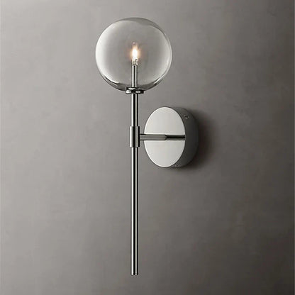Decorbites™ Klare Glasballen Lange Wandlampe - Retro-Stil für Wohnzimmer, Schlafzimmer, Küche