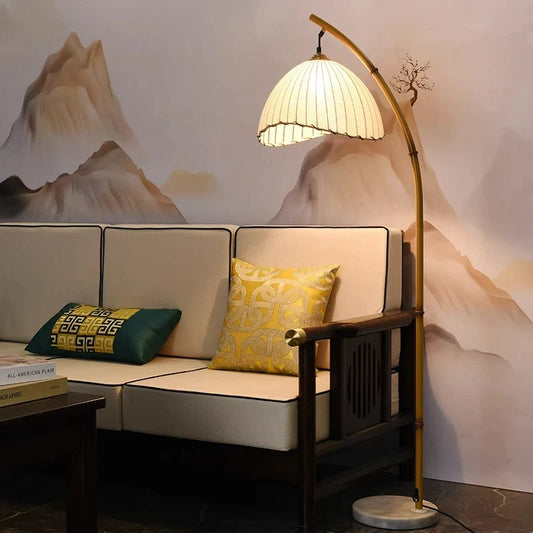 Decorbites™ Bambus-Design LED-Stehlampen Nordisches Minimalismus Wohnzimmerleuchte