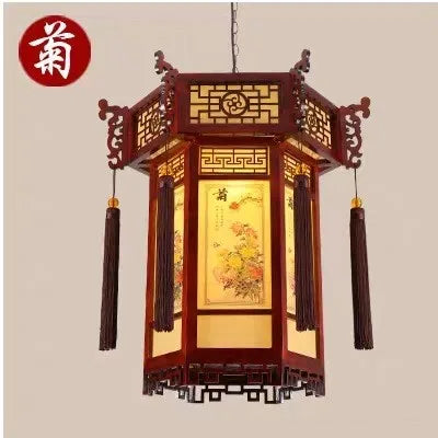 Decorbites™ Bambus-Laternen-Hängeleuchten: Klassische chinesische Schönheit für die Hausdekoration