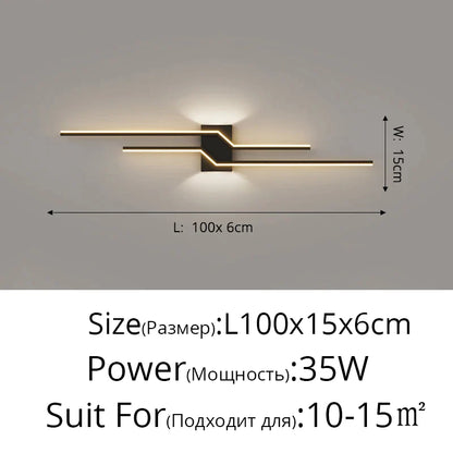DecorBites™ LED Wall Lamp: Modern Design for Aisle, Bedroom, Closets. Ideal Indoor Lighting Solution.