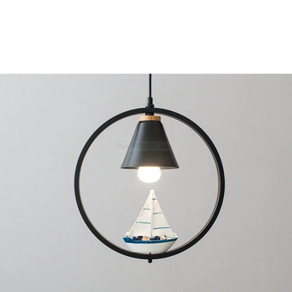 Decorbites™ Eisenring-Anhängerleuchten Kinder-Schlafzimmer Hängelampen LED-Vogelarmaturen