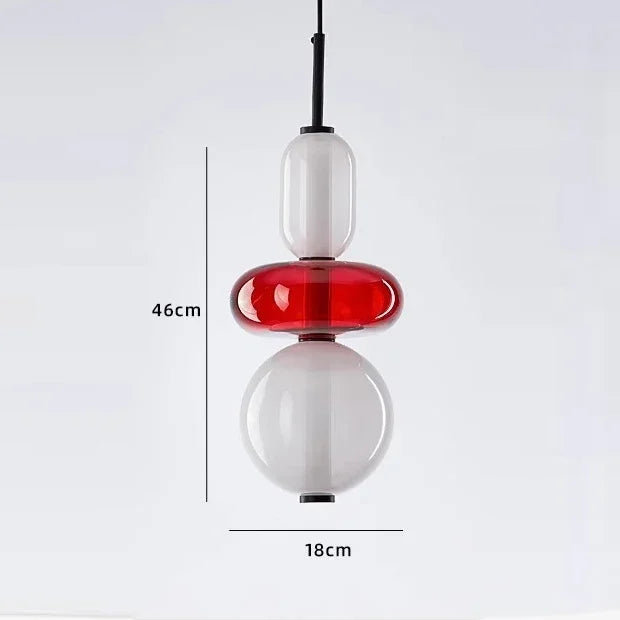 Wabi-Sabi Candy Glass Pendant Light
