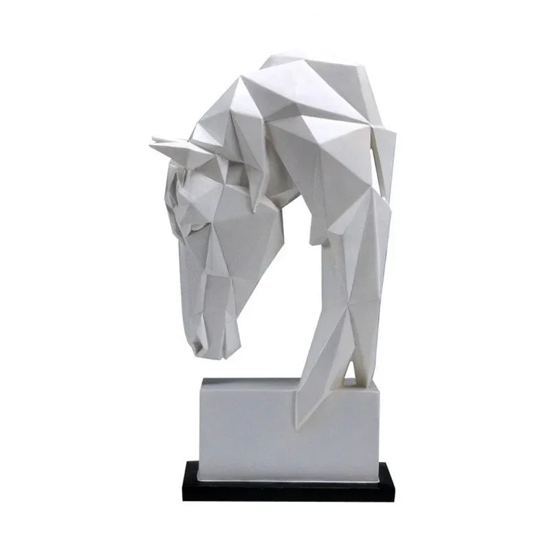 Decorbites™ Pferdeornamente: Nordische Kunst Light Luxury für Wohnzimmer, TV-Schrank & Eingangsbereich