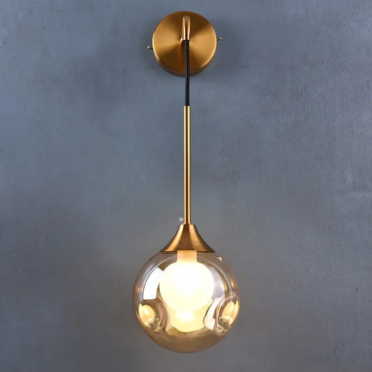 Decorbites™ Glasball Gold LED Wandlampe Modern Nordisch Innenleuchte