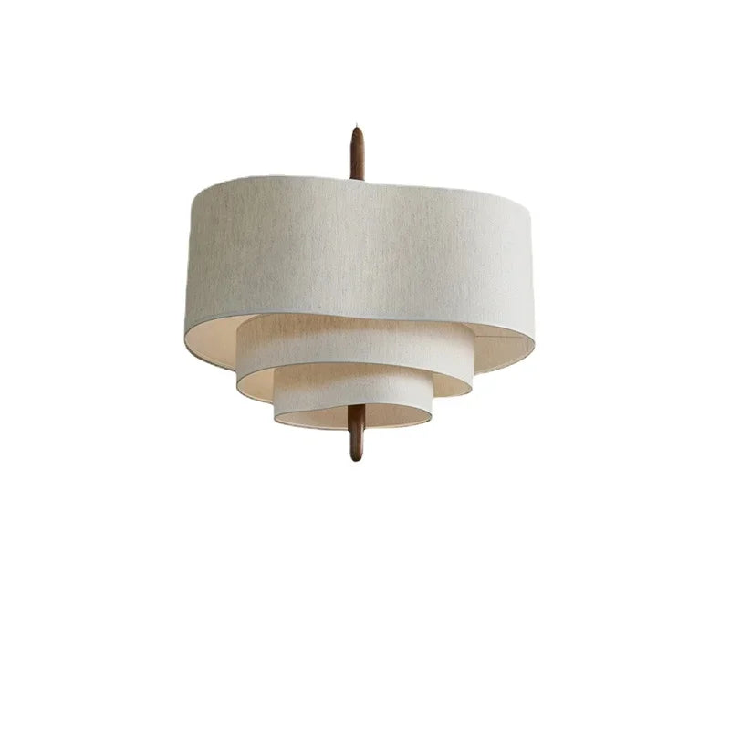 Decorbites™ Japanischer Stoff-Leuchter im Retro-Stil als Pendellampe für Wohnzimmer, Schlafzimmer, Restaurant, Hotel