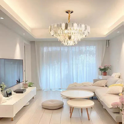 Decorbites™ Kristall-Innenleuchter: Postmoderne LED-Hängeleuchten für luxuriöse Wohnzimmerdekoration
