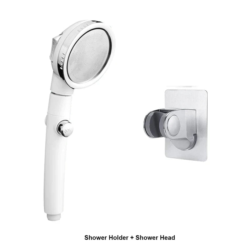 DecorBites™ 3-Mode High Pressure Shower Head with Hose - Water Saving Nozzle