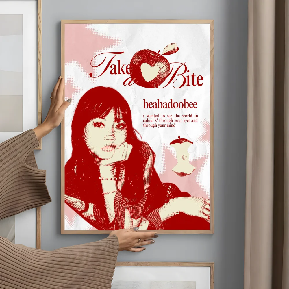 Rock Singer pretty B-Beabadoobee Poster Home living room Wall Art Garage Room Decor