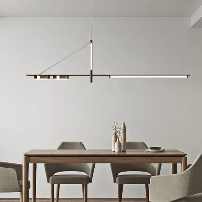 DecorBites™ Black Chandelier Pendant Lights for Living Room Dining Kitchen Tables, Modern Luminaires