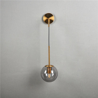 DecorBites™ Glass Ball Wall Lamps for Bedroom, Staircase, Corridor - Modern Nordic Design