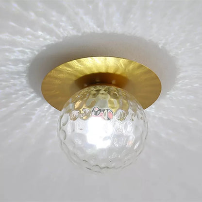 DecorBites™ Crystal Entrance Ceiling Lamp: Modern Minimalist LED Balcony Light